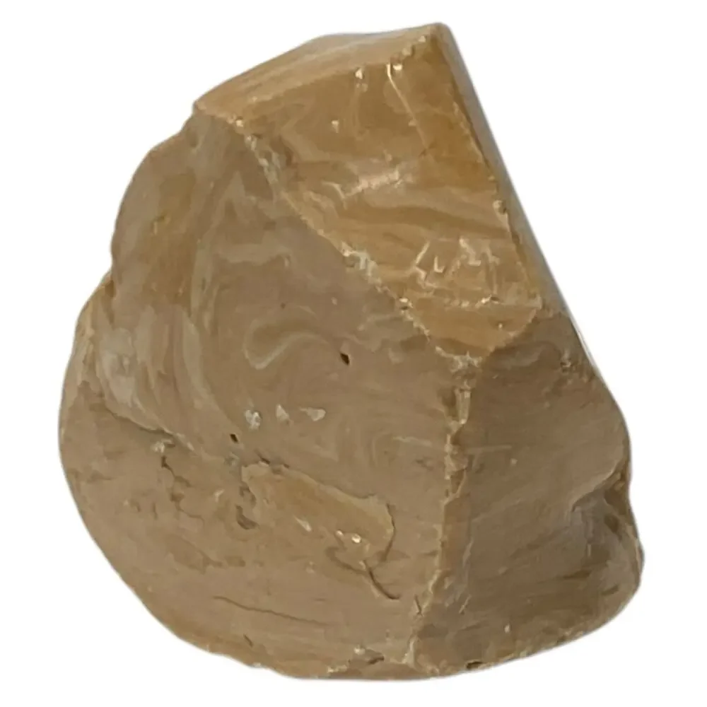 Carmel Chocolate Cream Swirled Art Glass Cullet‎ Slag Glass #5XL230